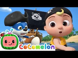 Humpty Dumpty Pirate Adventure 🏴‍☠️ | CoComelon Animal Time 🐾 | Fun Animal Stories for Kids