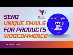 Send Custom Email as per Products to Customer | WooCommerce | WordPress | AutomateWoo