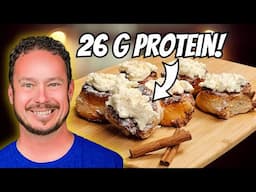 How to Make Cinnamon Rolls HIGH PROTEIN for Weight Loss!