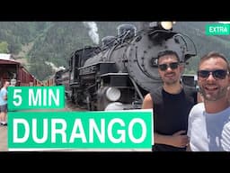 Durango Silverton Train in 5 Minutes! Full Experience 🚂