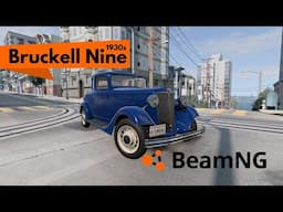 I Helped BeamNG Create Their New 1930s Bruckell Nine!