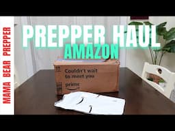 amazon PREPPER pantry haul | emergency food, preps, prepping, shtf, ww3, how to prep