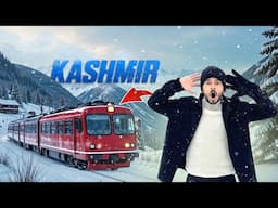 Experiencing KASHMIR'S Train journey In Winter