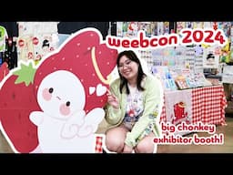 artist alley diaries | insane weekend at weebcon 2024