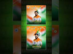 Republic Day DP editing in PicsArt