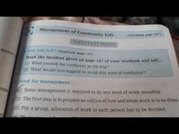 Std. 4 EVS. 1 Lesson 21 Management of Community Life Digest's Answers Maharashtra Board