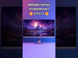 Mindblowing PowerPoint Effect🔥 #powerpoint #tutorial