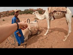 Camel Ride Across The Desert 🇲🇦