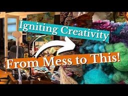 Igniting Creativity: From Mess to Finished Art