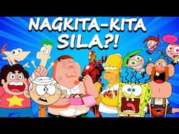 TOP 10 CARTOON CROSSOVER NA HINDI MO ALAM | Dokumentador