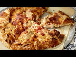 Greek Style Chicken & Feta Galette (kotopita)