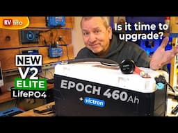 Best LiFePO4 Battery for Victron Monitoring - V2 EPOCH 460Ah 12V Battery