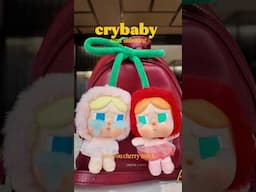 popmart crybaby love you cherry much asmr unboxing 🍒 #popmart  #gift #crybaby