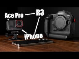 Best 3 Camera Setup for 2024 - iPhone, Ace Pro, R3!