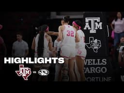 Highlights: Texas A&M vs Missouri