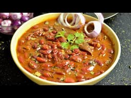 Rajma Masala | Quick Punjabi Rajma Recipe | Vegetarian Indian Lunch For Bachelors And Students