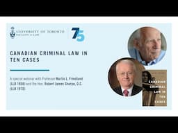 Canadian Criminal Law in Ten Cases