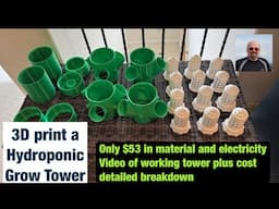 3D printing a vertical tower