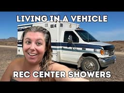 How to Shower at a Rec Center | Car Living | Full-Time Travel | Van Life