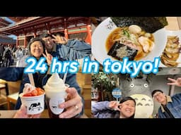 24 hours in tokyo!🏮 eating around asakusa 😋 + shopping at skytree 🛍️ | VLOGMAS DAY 11