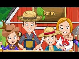 My Town Farm Prented Play Game  🌾🚜🐑 Top Best Apps For Kids