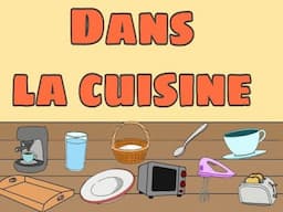 Dans la cuisine  français