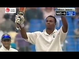 Marlon Samuels Classic 1st test Hundred with (Super18 4️⃣s) in Kolkata | Westindies Tour India 2002