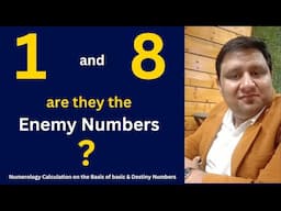 Marriage & Love Compatibility Between Enemy Numbers 1 and 8 of Numerology.