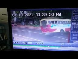 JEETO  and Ksrtc accident🥵🥵 #accident #malayalam #car #ksrtc #safety #short