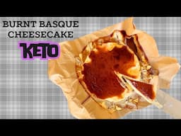 Keto Burnt Basque Cheesecake Recipe for Weight Loss (Basque Cheesecake Keto)