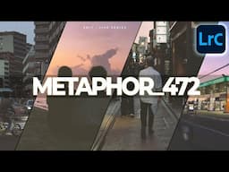 How To Edit BlueHour Photos like METAPHOR_472 (Satoshi Inoue) | Lightroom Tutorial Free Preset