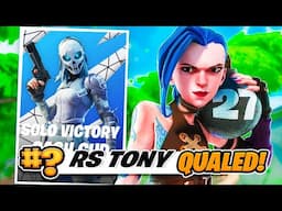 27 KILL WIN IN SOLO CASH CUP | RS Tony