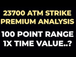 05.02.25 PRE OPEN ANALYSIS || 23700 ATM STRIKE ANALYSIS || MEETING POINT ANALYSIS ||