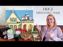 Huge Miniature and Craft Supply Haul - Temu Items and More!