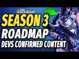 NEW Update Season 3 and Roadmap - The First Descendant New Boss, Skins, Weapons - Devs Confirmed