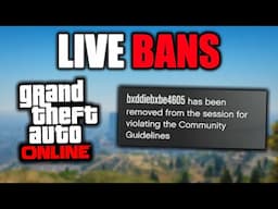 LIVE BANS Are Now a Thing in GTA Online