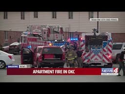 Apartment fire in OKC