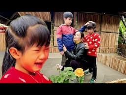 Little Mushroom burst into tears of happiness when his brother Thien suddenly returned