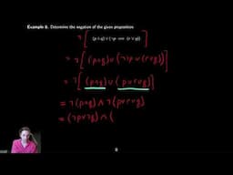 Propositional Logic 9 - Another Example of Negation