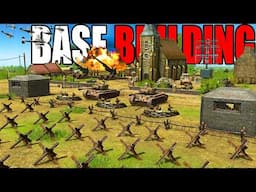 I Fortified a US ARMY Defense in WW2 BASE BUILDING Simulator! - Gates of Hell: Last Stand