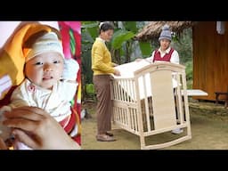 👩‍🍼 Install A New Bed For The Baby: Bella's first day at the farm | Lý Thị Ca