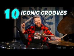 10 ICONIC Drum Grooves EVERY Drummer Should Learn! | Drum Lesson - That Swedish Drummer