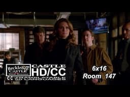 Castle 6x16  Room 147  Beckett Tells Suspect Take a Number (HD/CC)