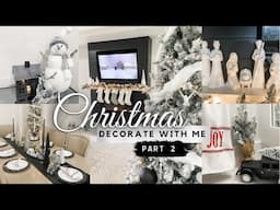 RELAXING CHRISTMAS CLEAN AND DECORATE WITH ME 2021 | MODERN CHRISTMAS DECOR IDEAS | HOLIDAY DECOR