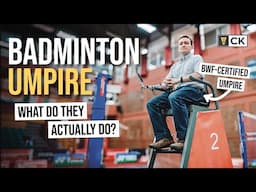 BWF Badminton Umpire - What Do They Actually Do? Challenges, Tablet, Coin & Cards