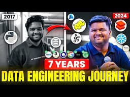 7 Years Data Engineering Journey | MCA Student to BIG Companies