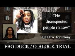 Lil Dave testifies about key members of O-Block, 600, and STL and identifies IG and FB photos