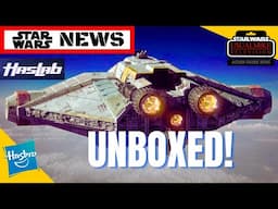 STAR WARS THE VINTAGE COLLECTION THE GHOST MEGA UNBOXING!!!