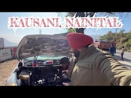 Ep-1- Kausani , Nainital Uttarakhand Roadtrip 🚘 || Car kharab ho gayi 😖😣 @prabhjot_cheema