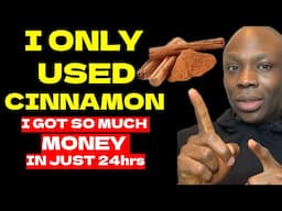 👉 IF I WERE YOU, I WOULD TRY THIS CINNAMON RITUAL TODAY 💥🍯 FOR MONEY AND PROSPERITY 💸✨